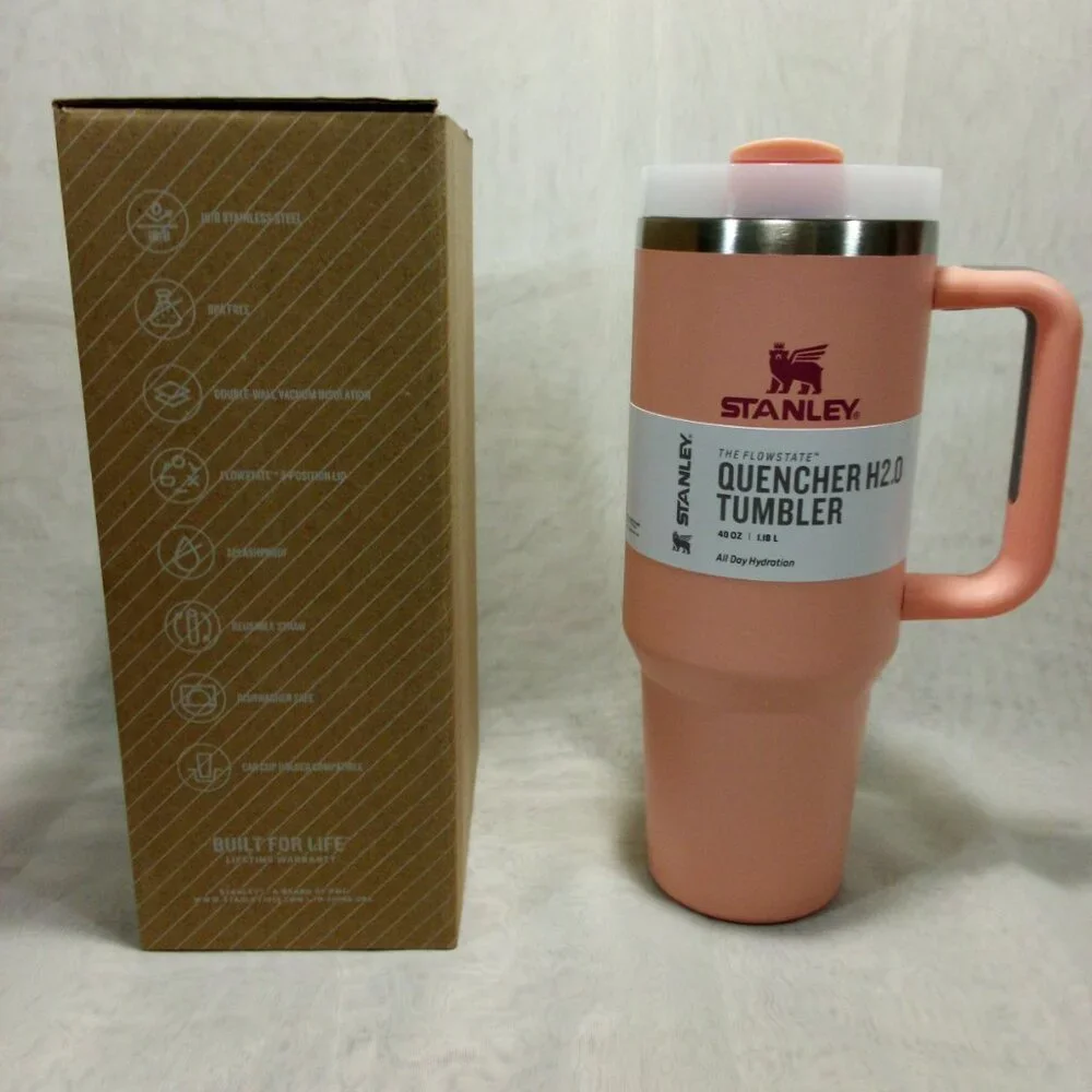 STANLEY QUENCHER Flowstate H 2.0 TUMBLER 40oz w/straw, New in Box